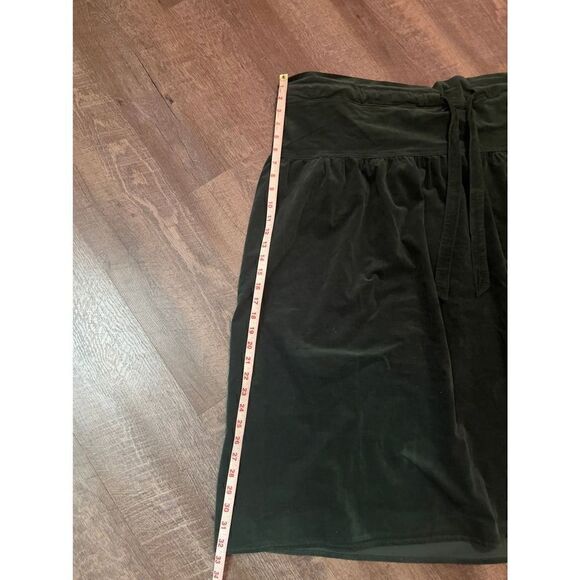DRAPER JAMES RSVP Paperbag Waist Green Corduroy Skirt-Size 3X - Picture 5 of 6